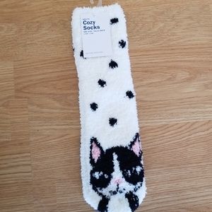 Fuzzy Cat Socks